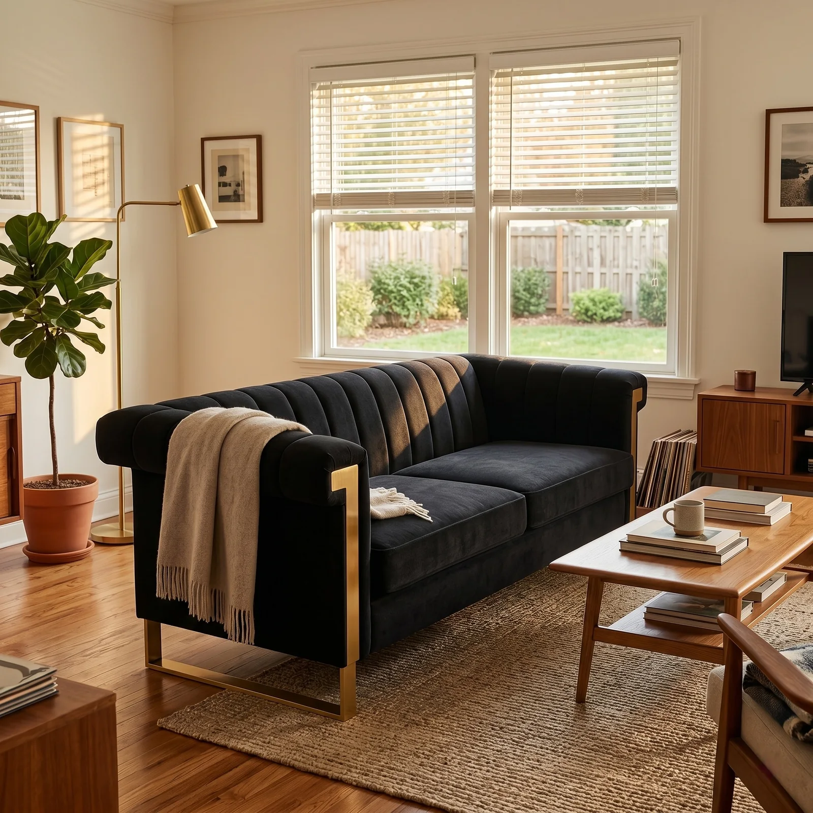 FX-P81B-BK (834-55 SOFA)